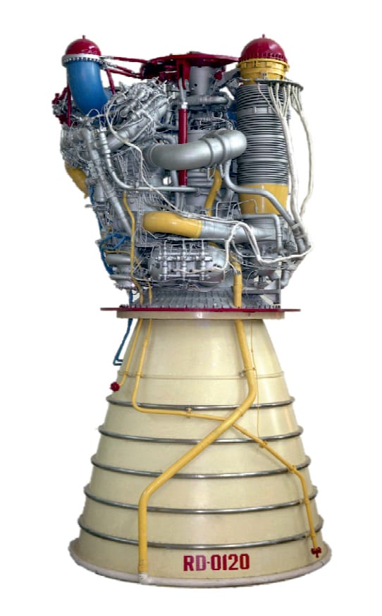 Кислородно-водородный жидкостный ракетный двигатель РД 0120